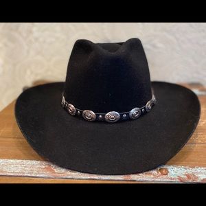Stetson Royal Stetson Old Blue Fedora Size 7 1//8 R Oval 1 3//4 Brim